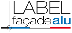Label façade alu