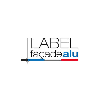 Logo Label façade alu